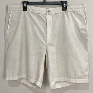 Peter Millar Seaside Khaki Shorts Poplin Men's Sz 42 Classic Fit Preppy Golf